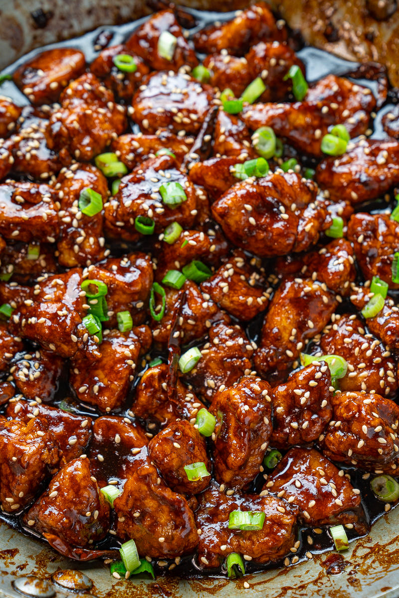 Sesame Chicken Combination Platter