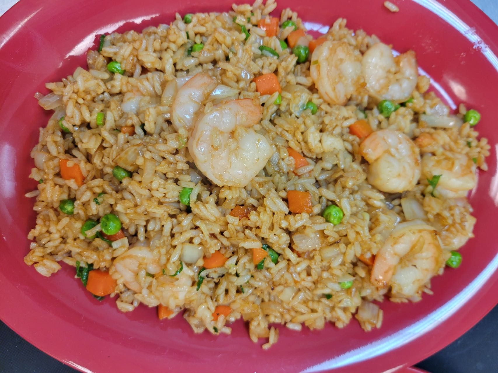 虾炒饭 Shrimp Fried Rice