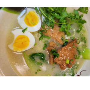 猪肉汤面 Pork Ramen Soup
