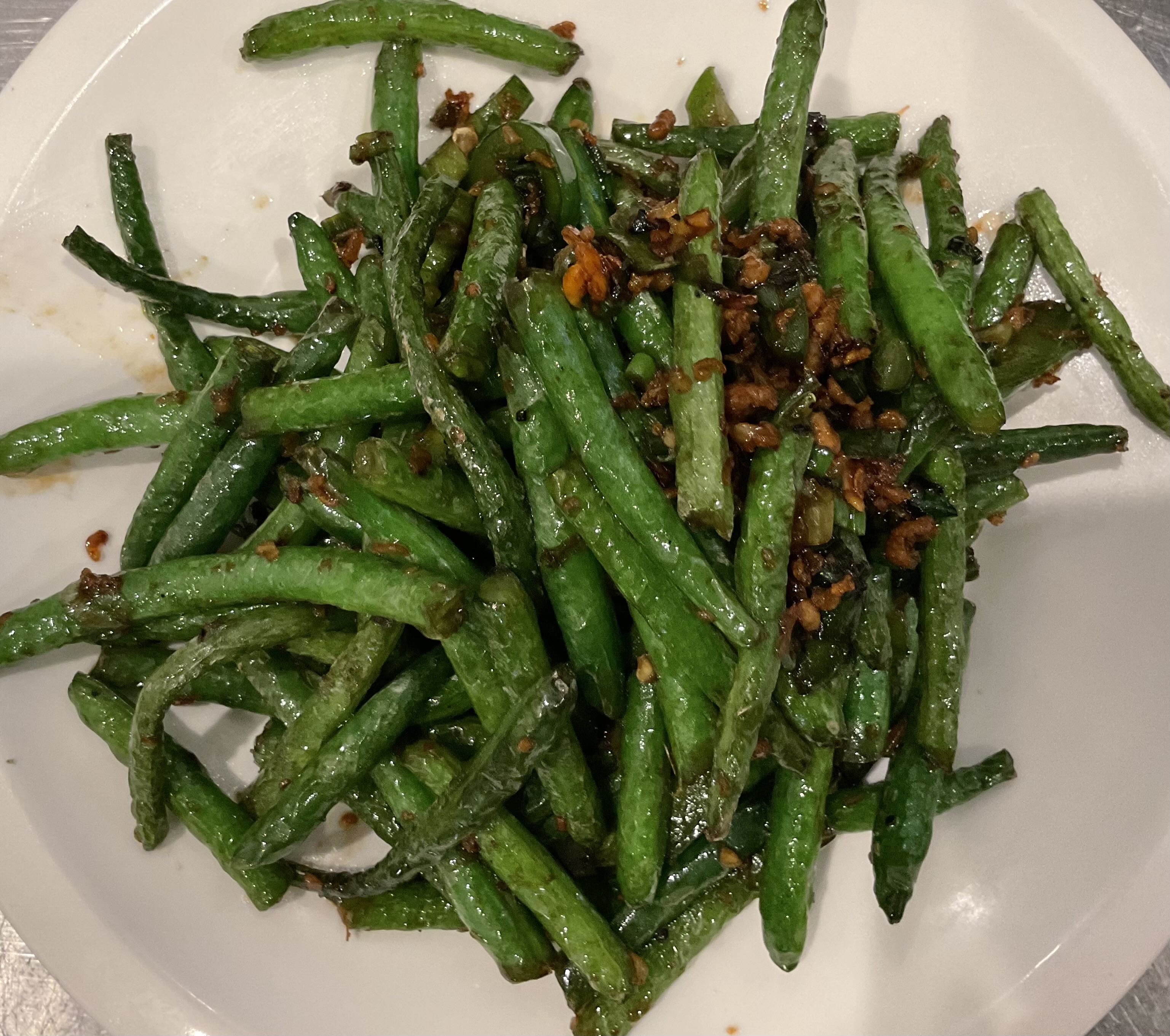 1311. Pan-fried String Bean w/Minced Pork乾扁四季豆