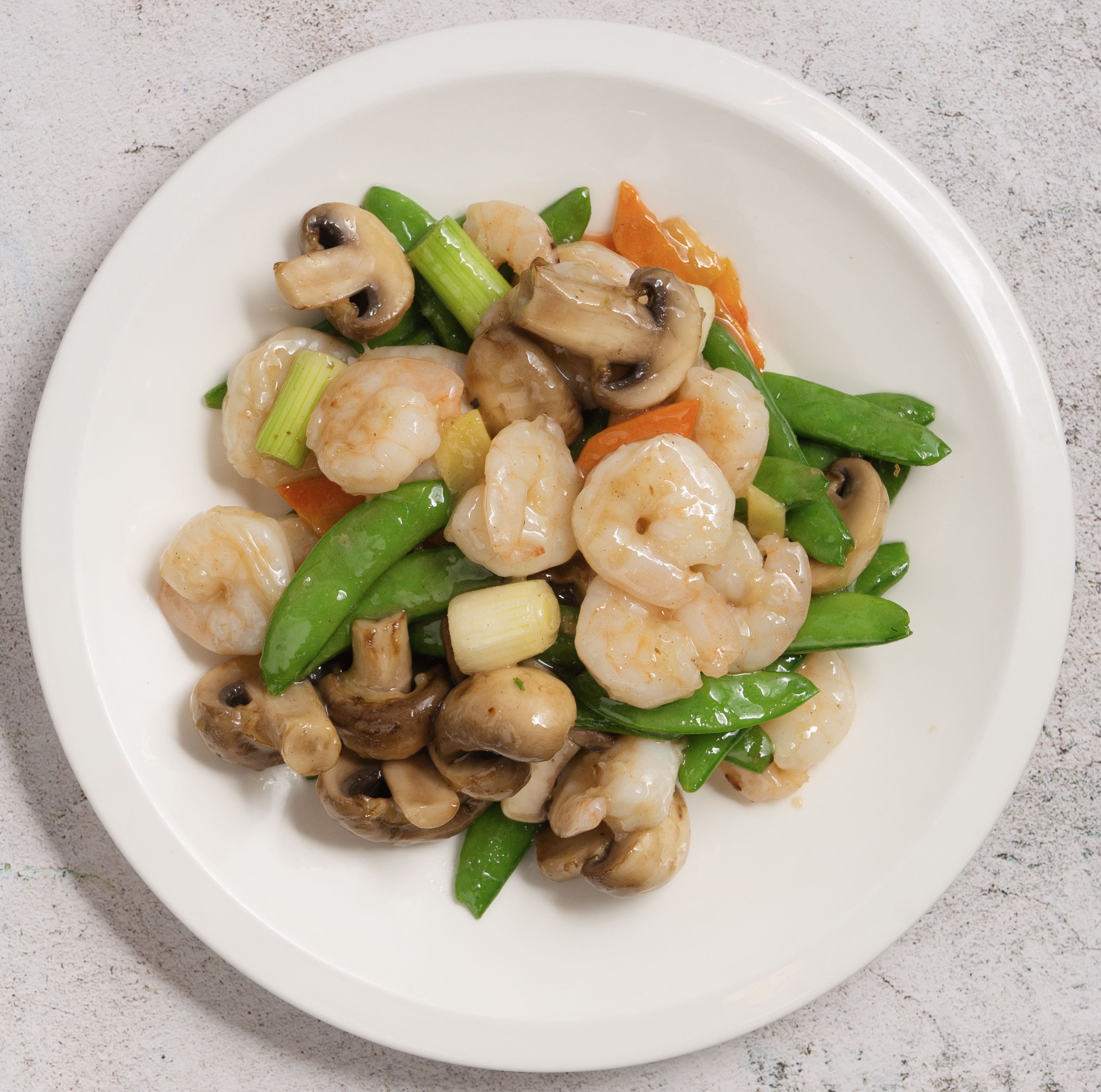 404. Shrimp w/Garlic Sauce油泡蝦球