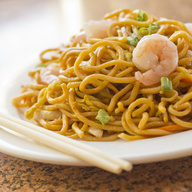Shrimp Lo Mein 虾捞面