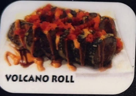 2. Volcano Tempura Roll (10 pcs.)