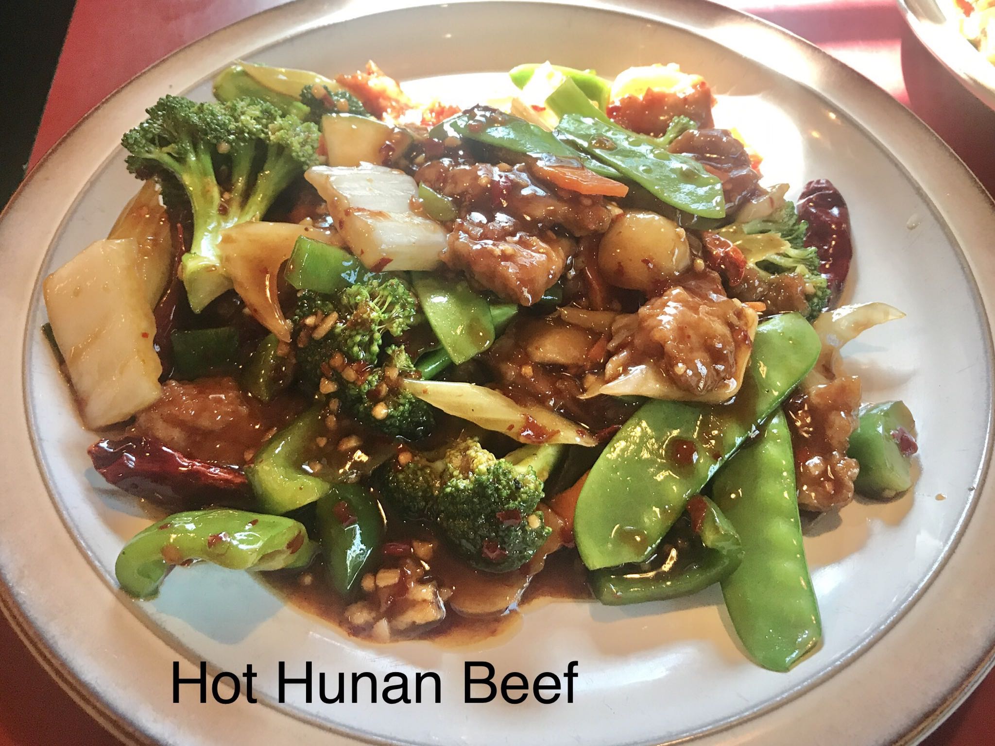 Hot hunan Beef
