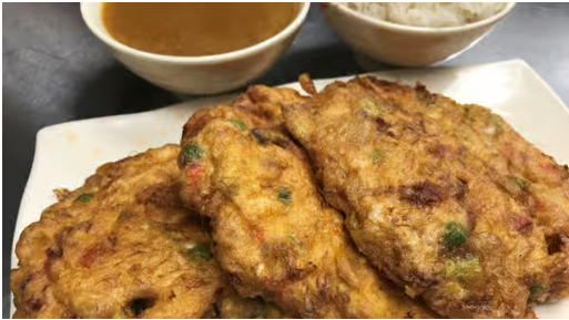50. Roast Pork Egg Foo Young