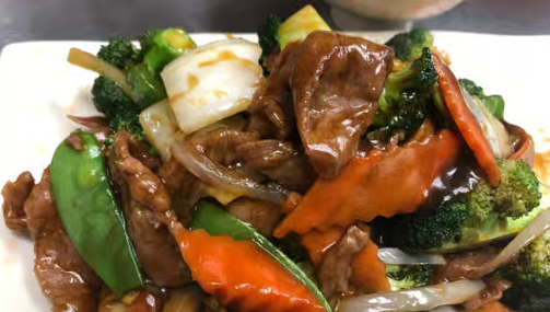 什菜牛85. Beef with Mixed Vegetables