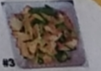 3.Fried Tofu with Vegetable