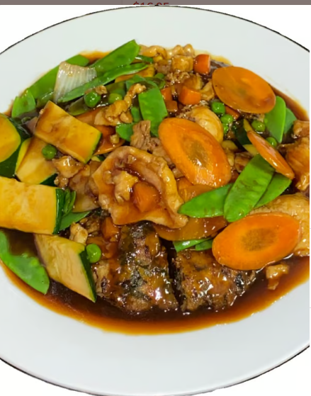 43. Chicken Egg Foo Young