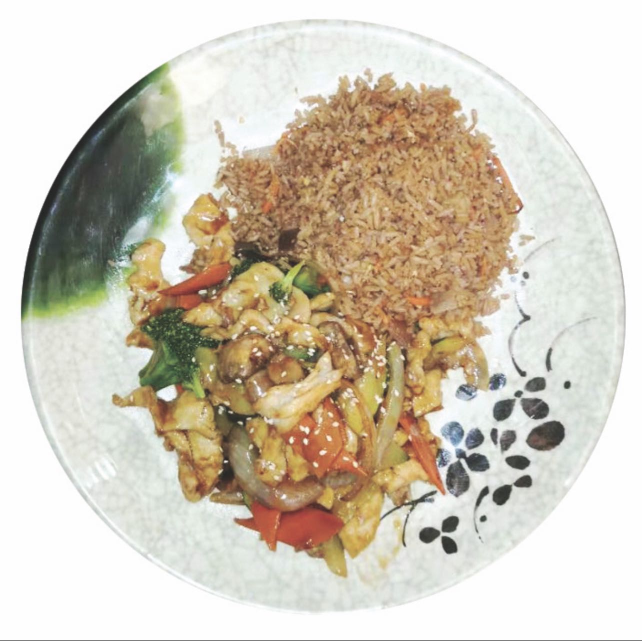 6. Chicken Teriyaki-Garden Veggies