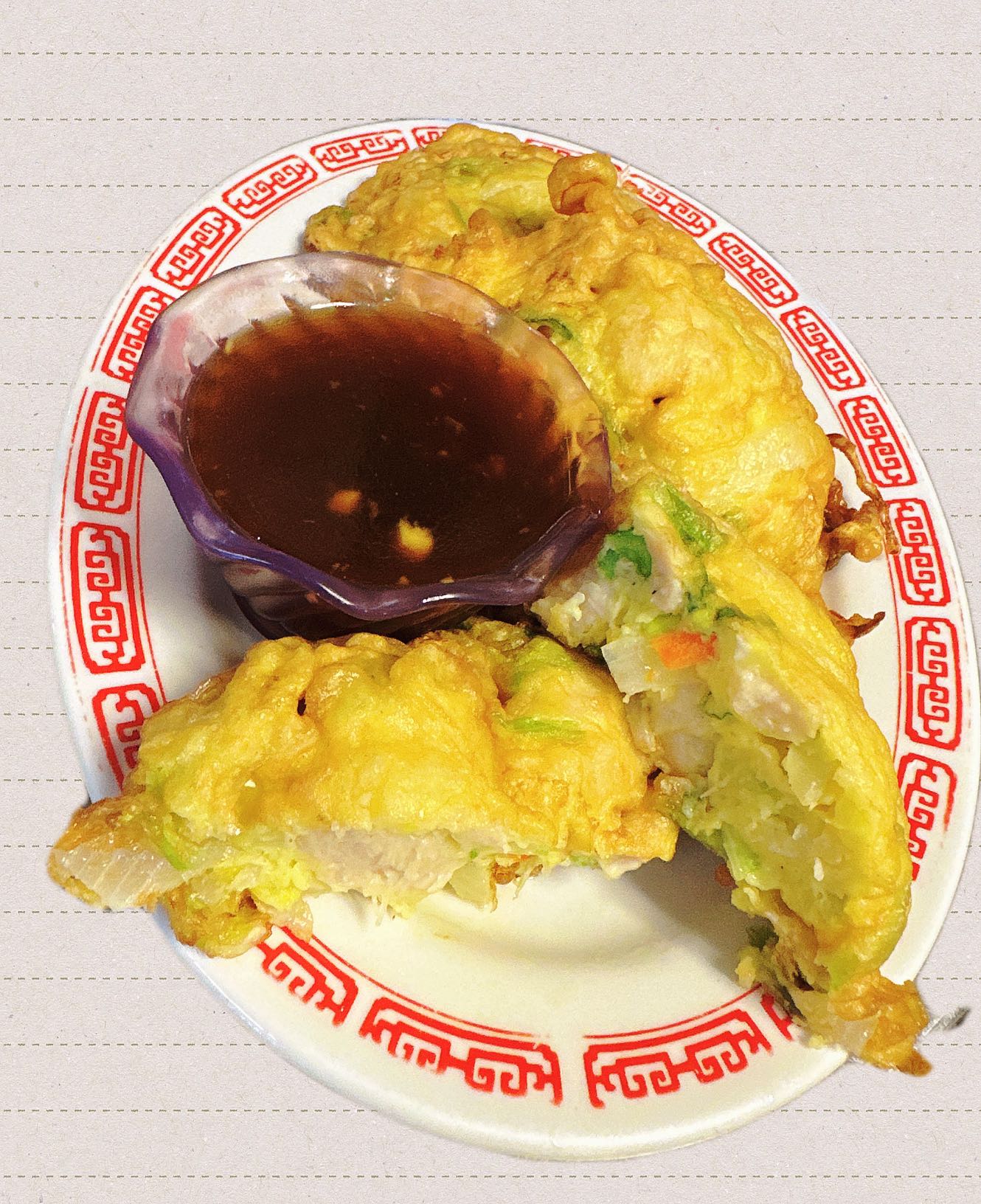 535. Chicken Egg Foo Young