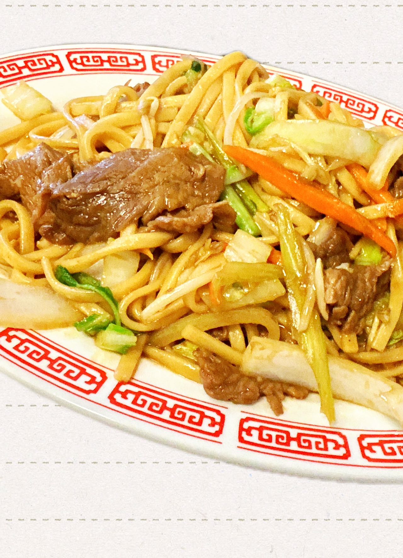 N12. Beef Lo Mein