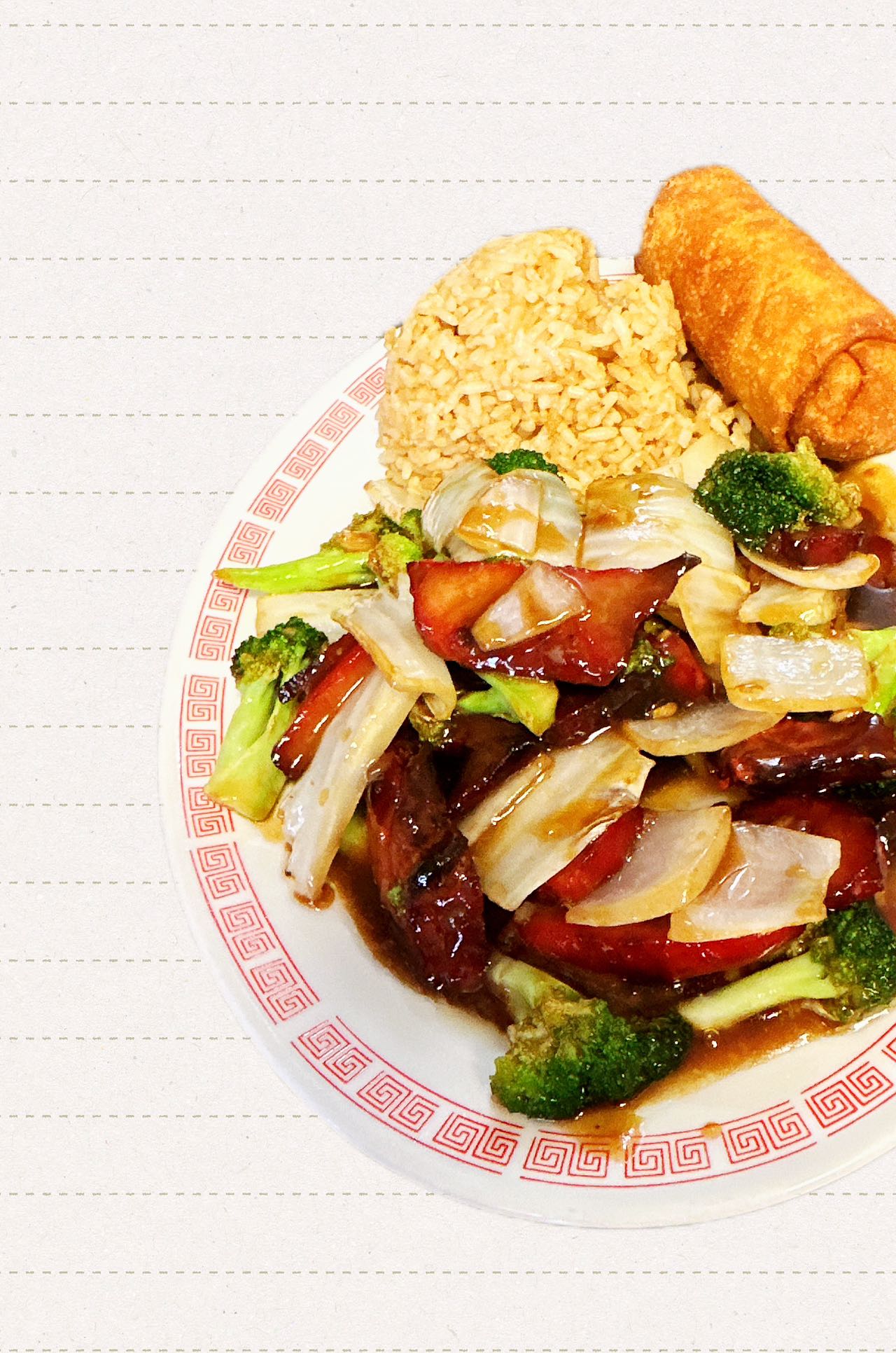 59. Roast Pork with Broccoli