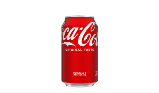 COKE in can