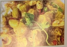 11.咖喱鸡（带骨）Curry Diced Chicken （w boné）