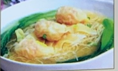 14. 鮮蝦雲呑麵 Shrimp Wonton Noodle Soup