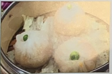 10. 羅 漢齋 餃 Vegetable Dumpling (3pc)