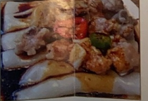35. 排骨蒸腸粉 Pork Rib w. Rice Noodle Rol!