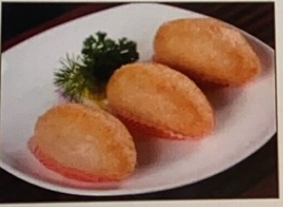 50. 咸水角 Dumpling w. Pork & Shrimp (3pc)