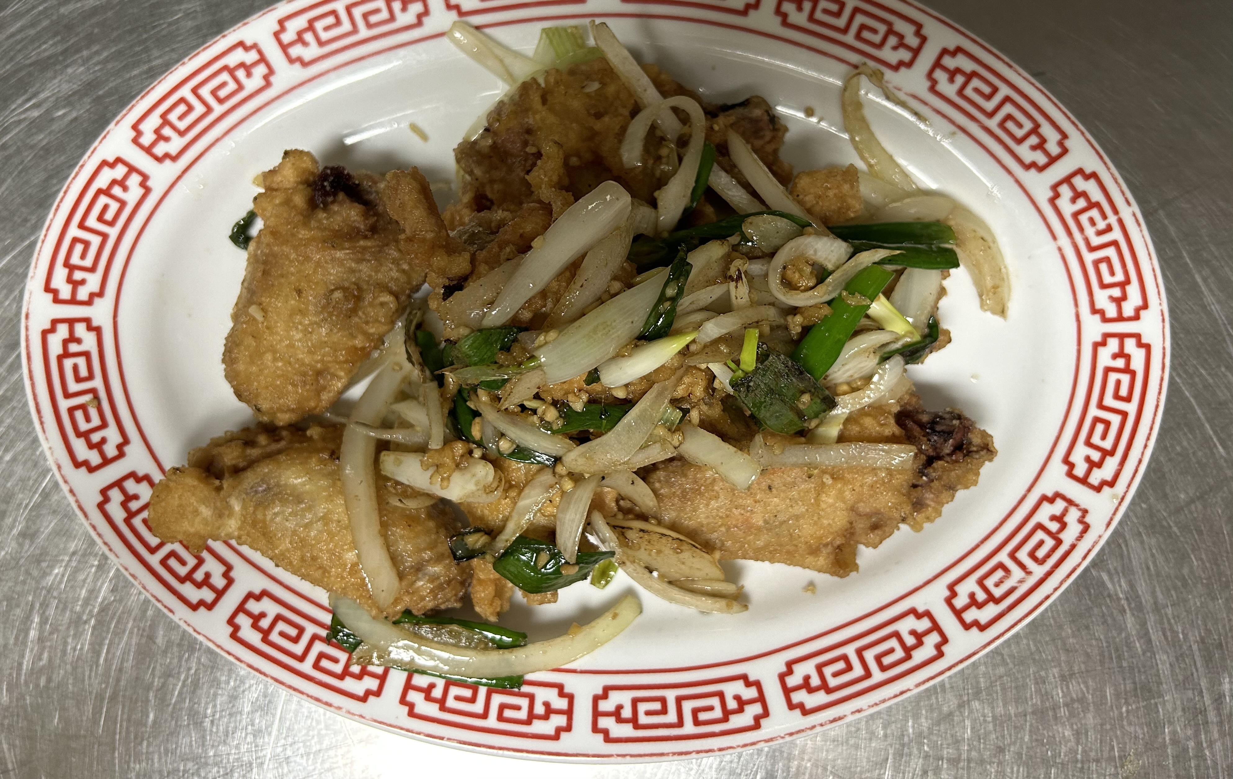 Salt and Pepper Chicken Wings