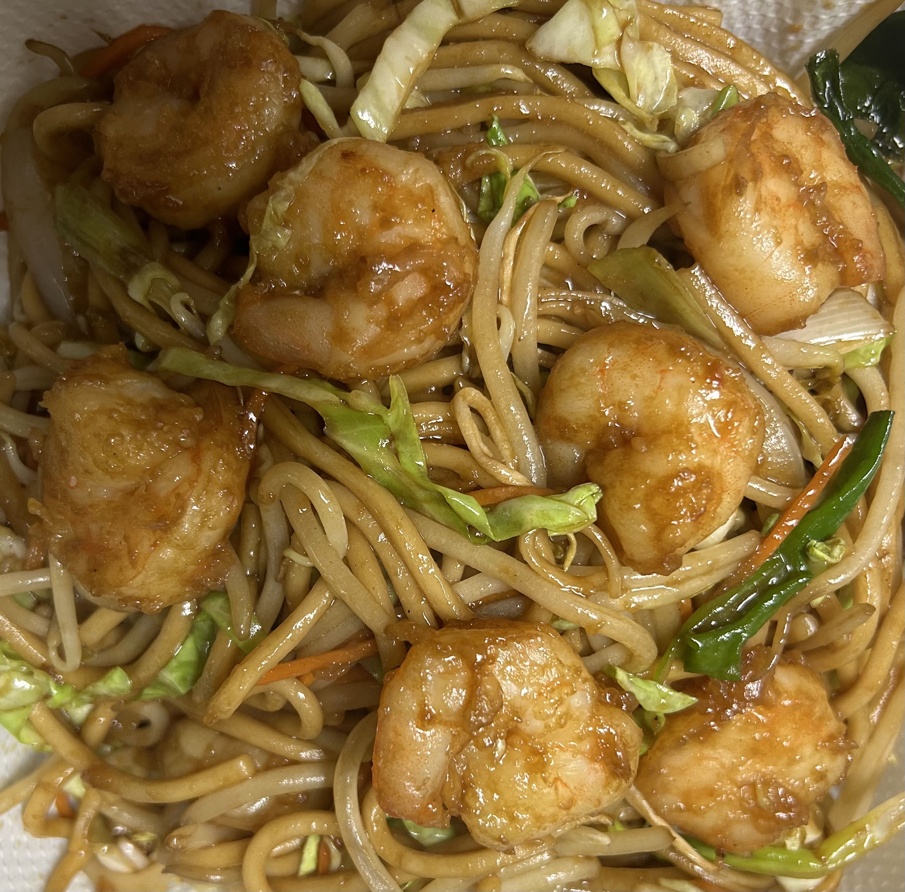 Shrimp Lo Mein Noodles
