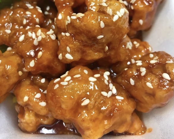 Sesame Chicken with rice Combo芝麻鸡套餐