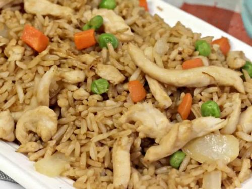 Large Chicken Fried Rice鸡炒饭大