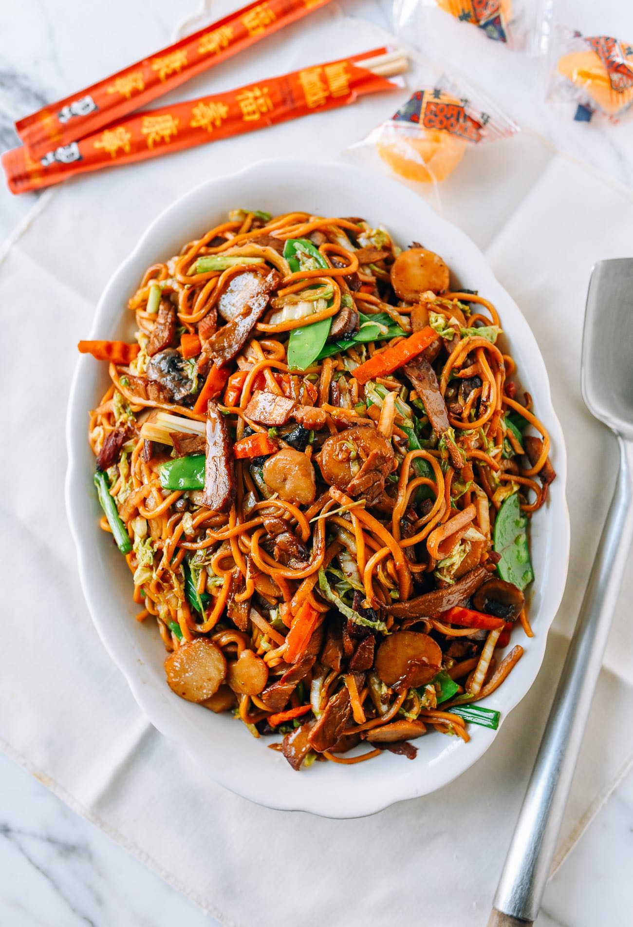 46 Roast Pork Lo Mein