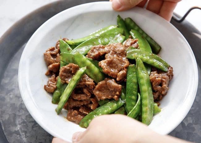 B3. Beef w. Snow Peas