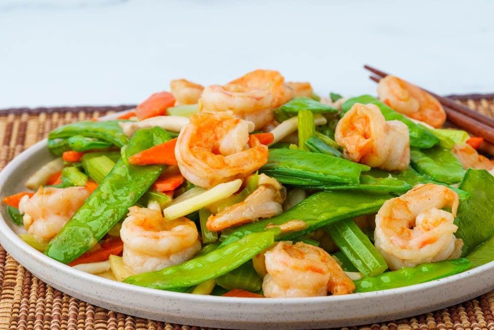 81. Shrimp w. Snow Peas