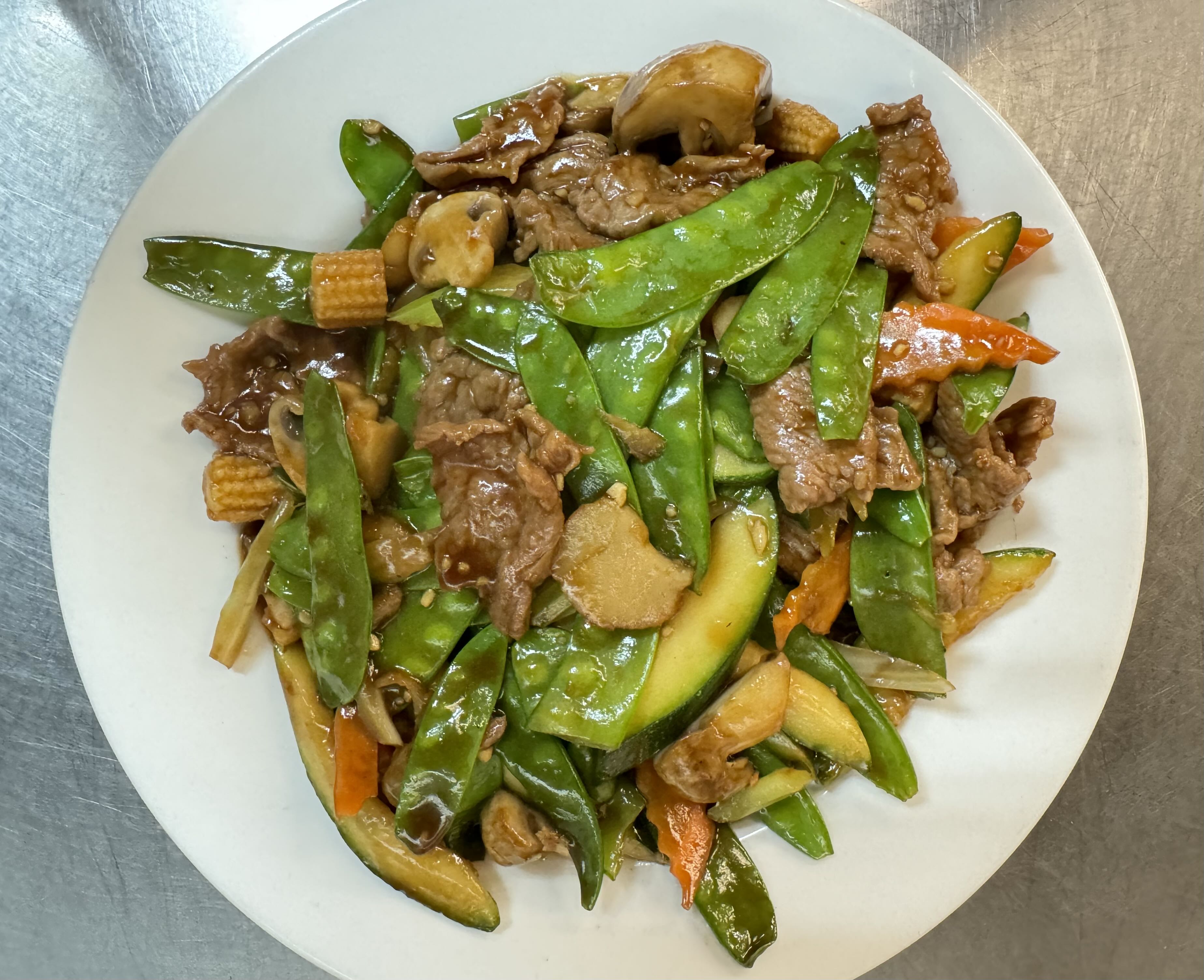 Beef with Snow Peas