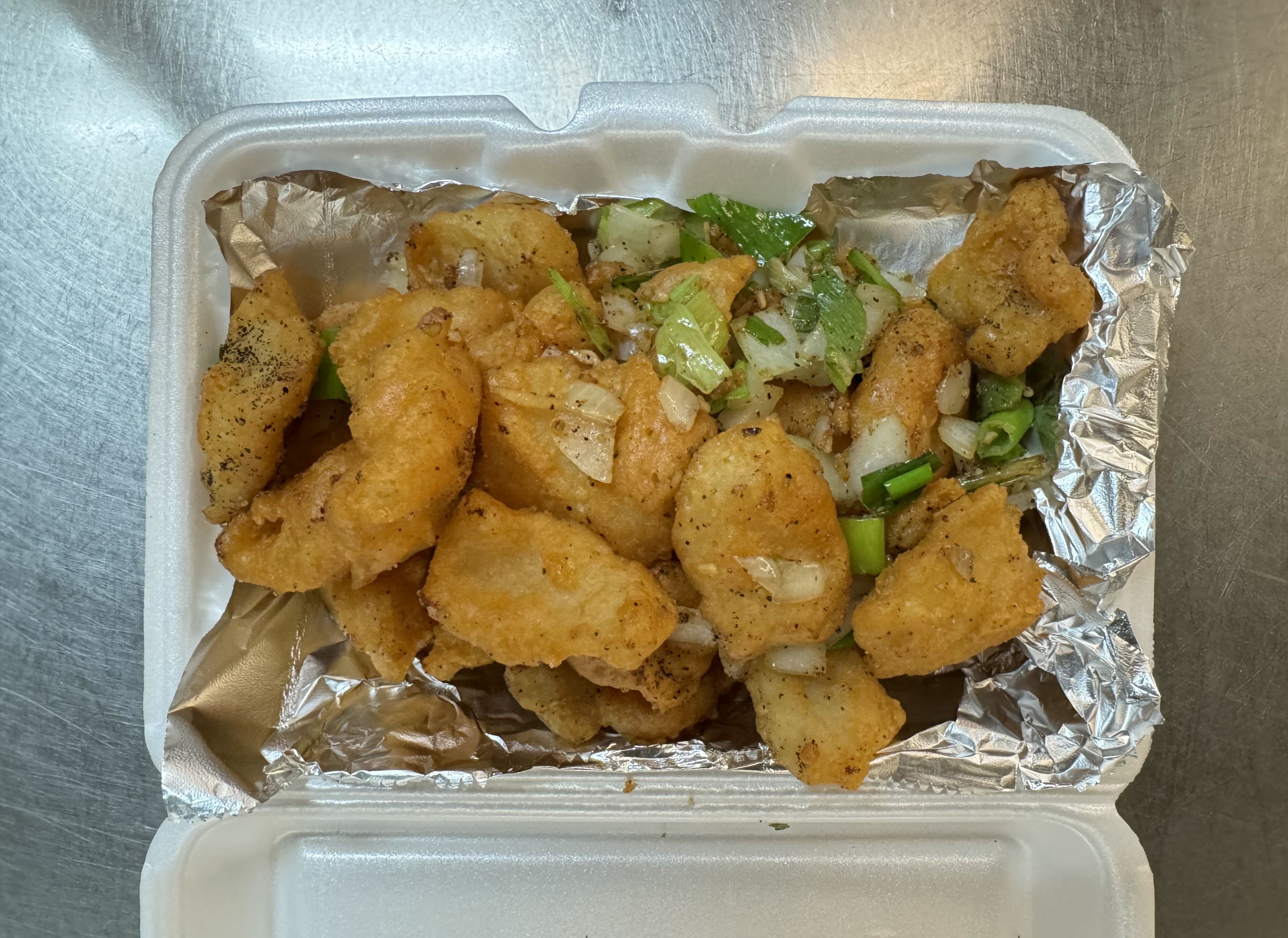 Salt and Pepper Fried Fish