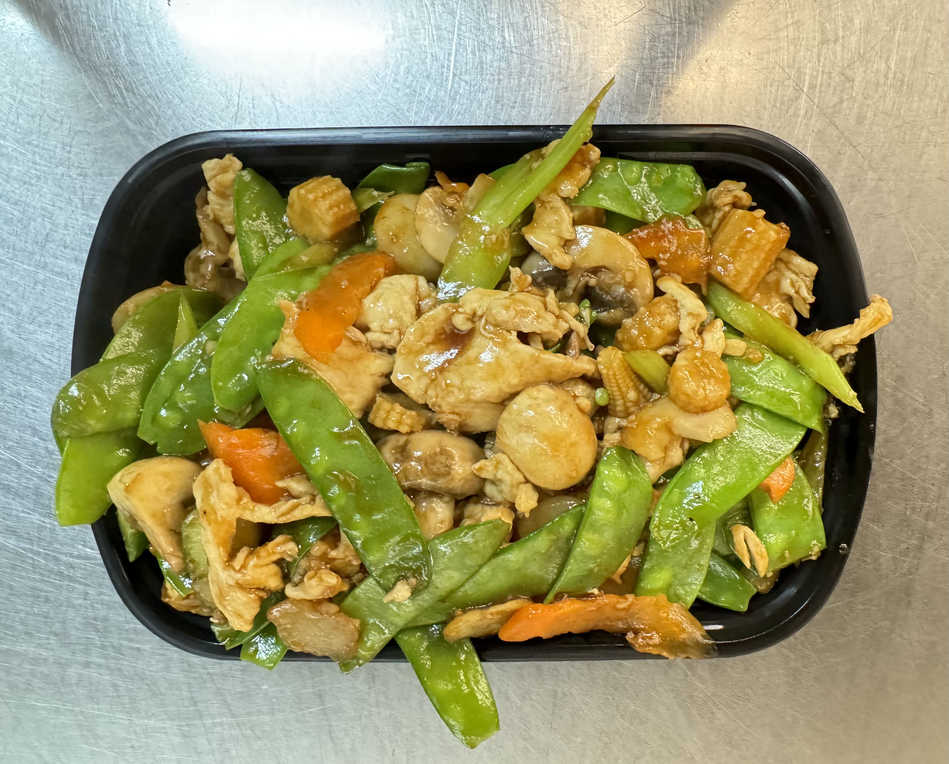 Chicken with Snow Peas