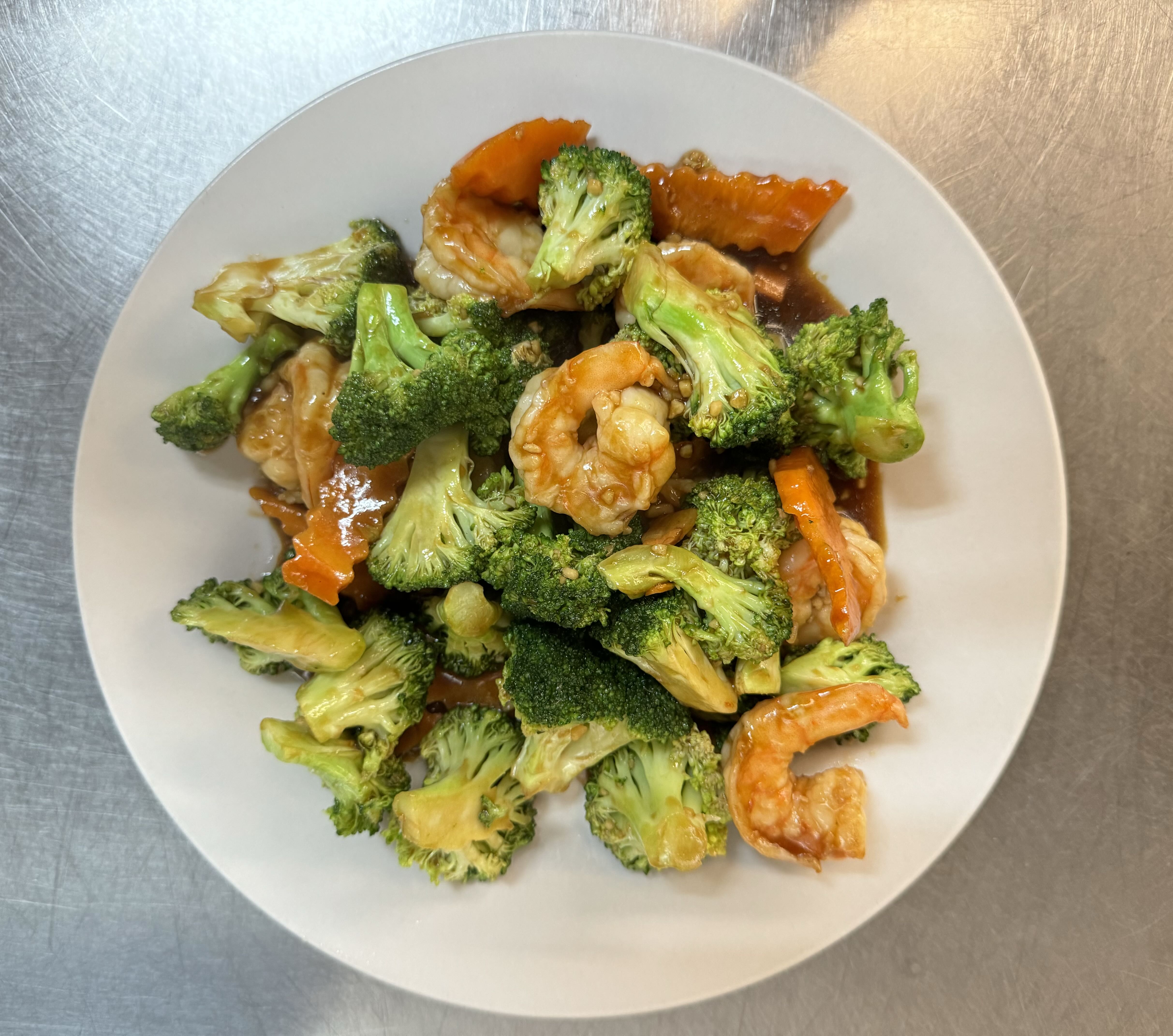 Shrimp with Broccoli