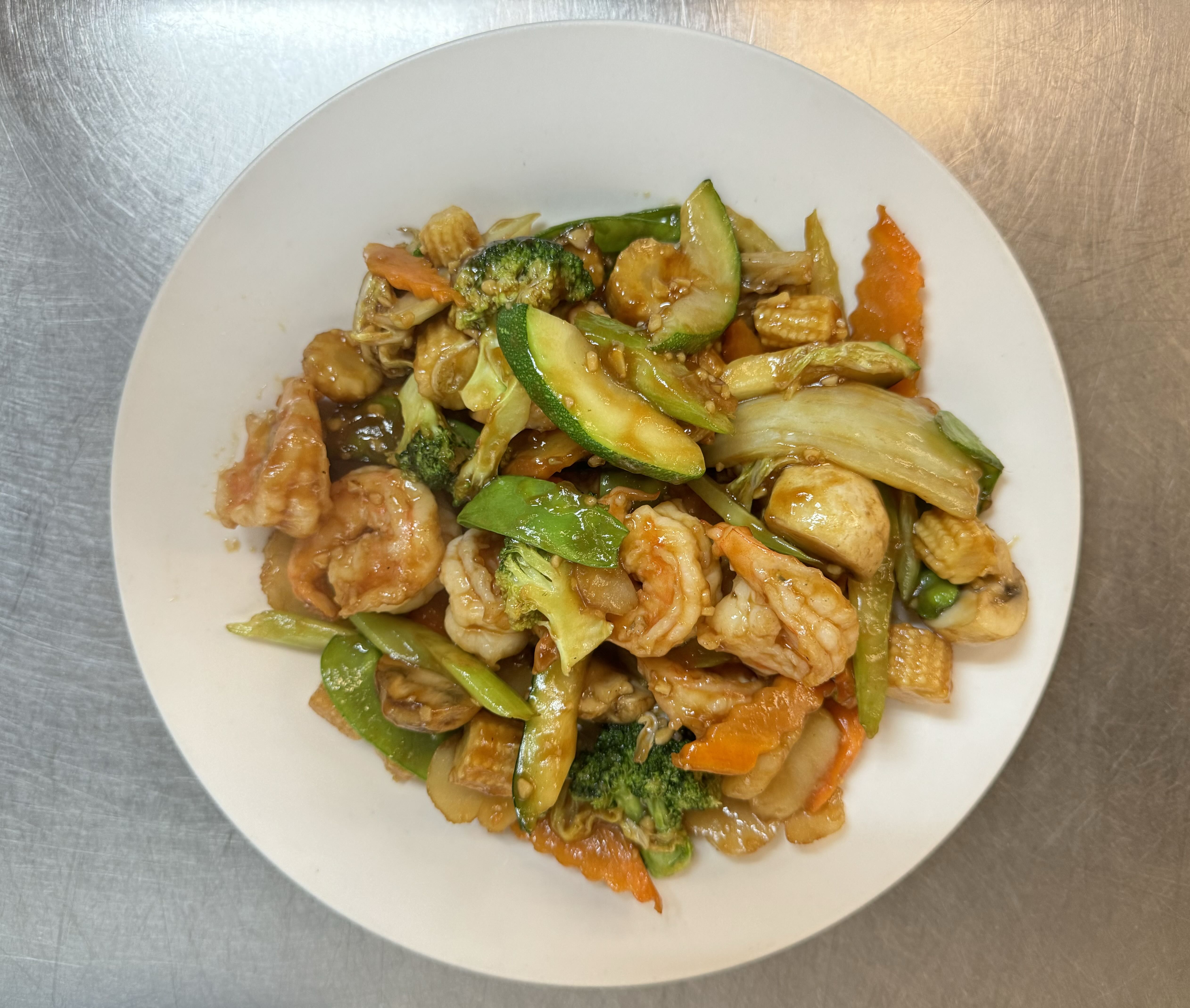 Shrimp with Mixed Vegetables