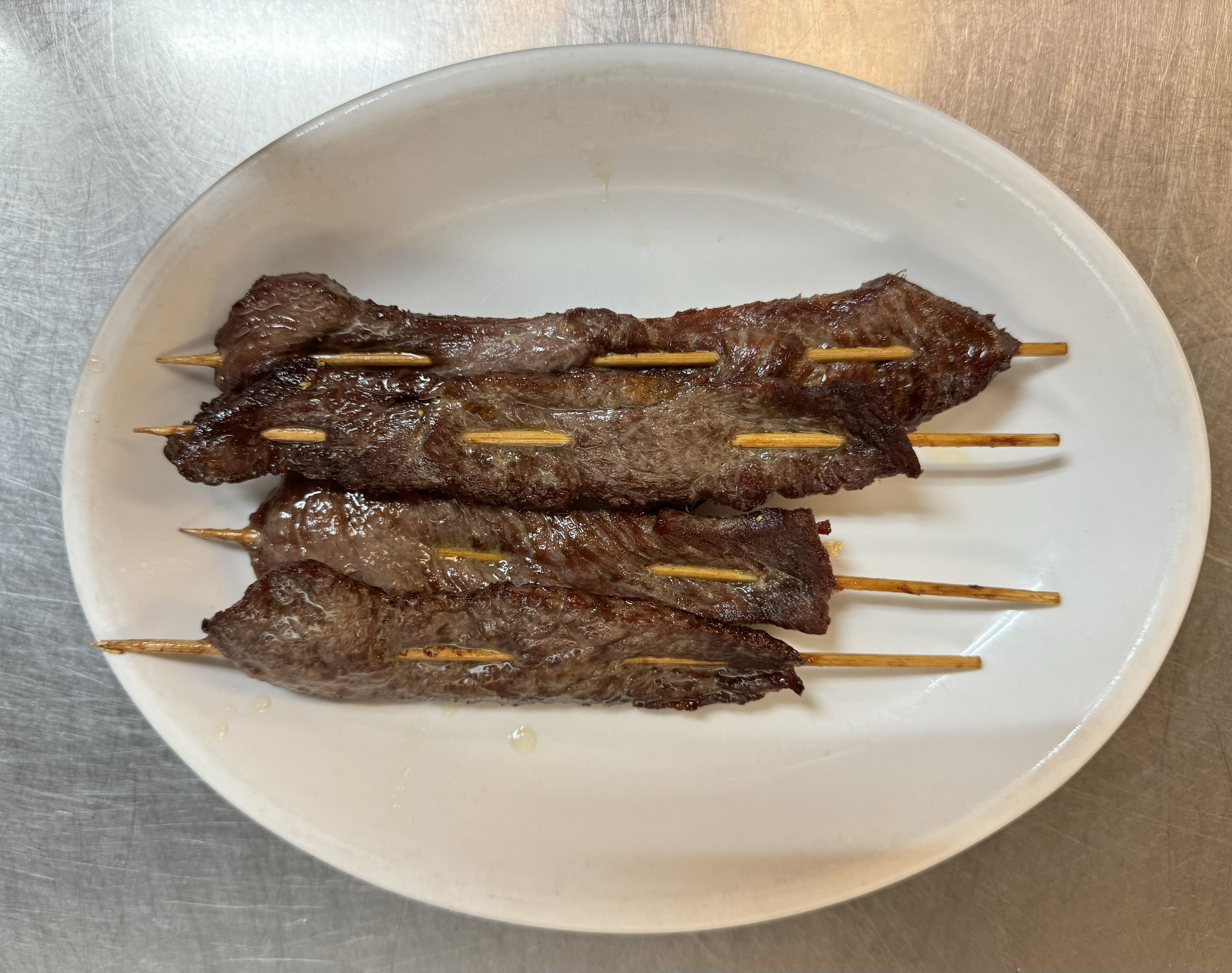 4 Pieces Beef on Stick