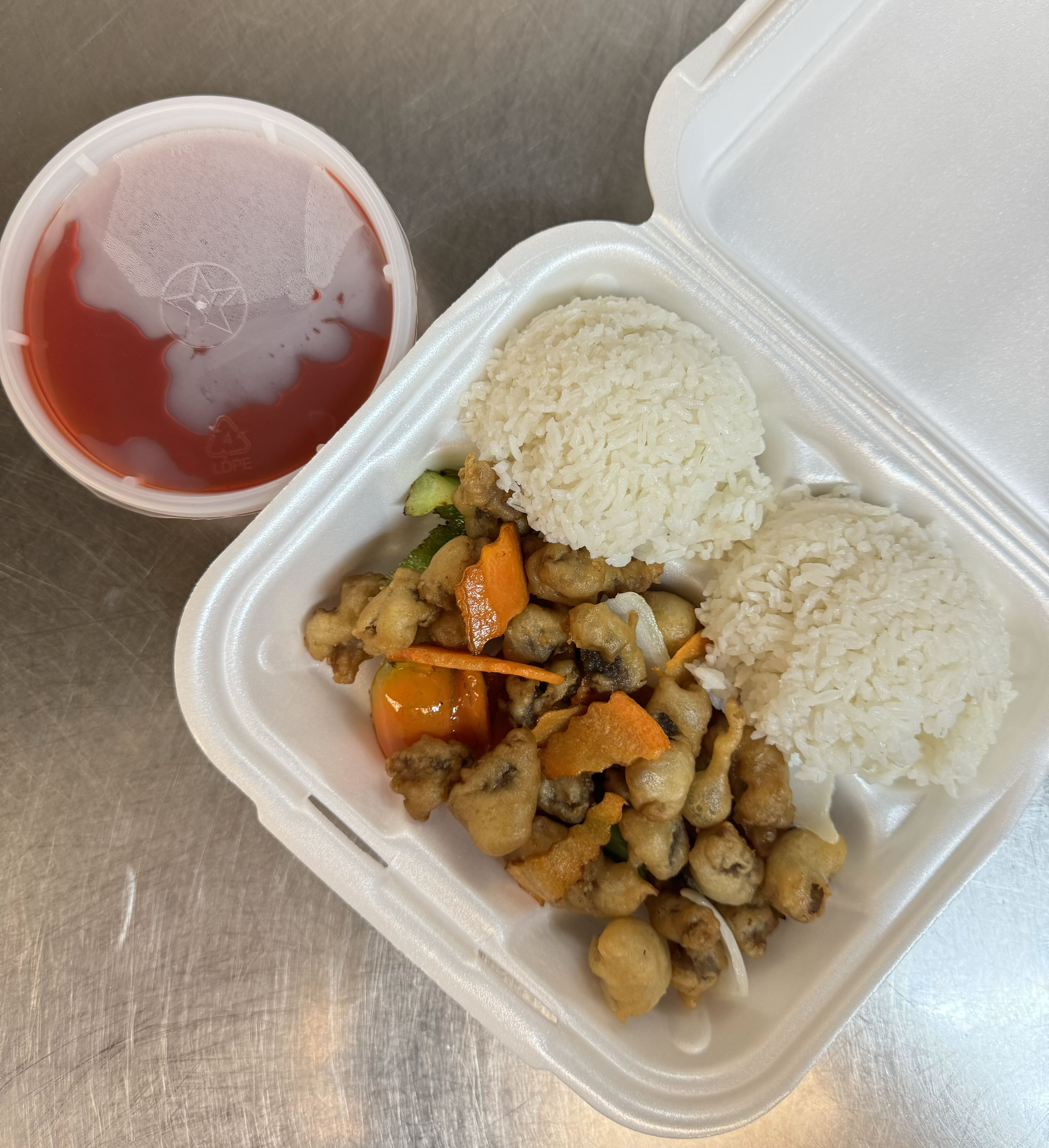 Sweet and Sour Dinner Combination