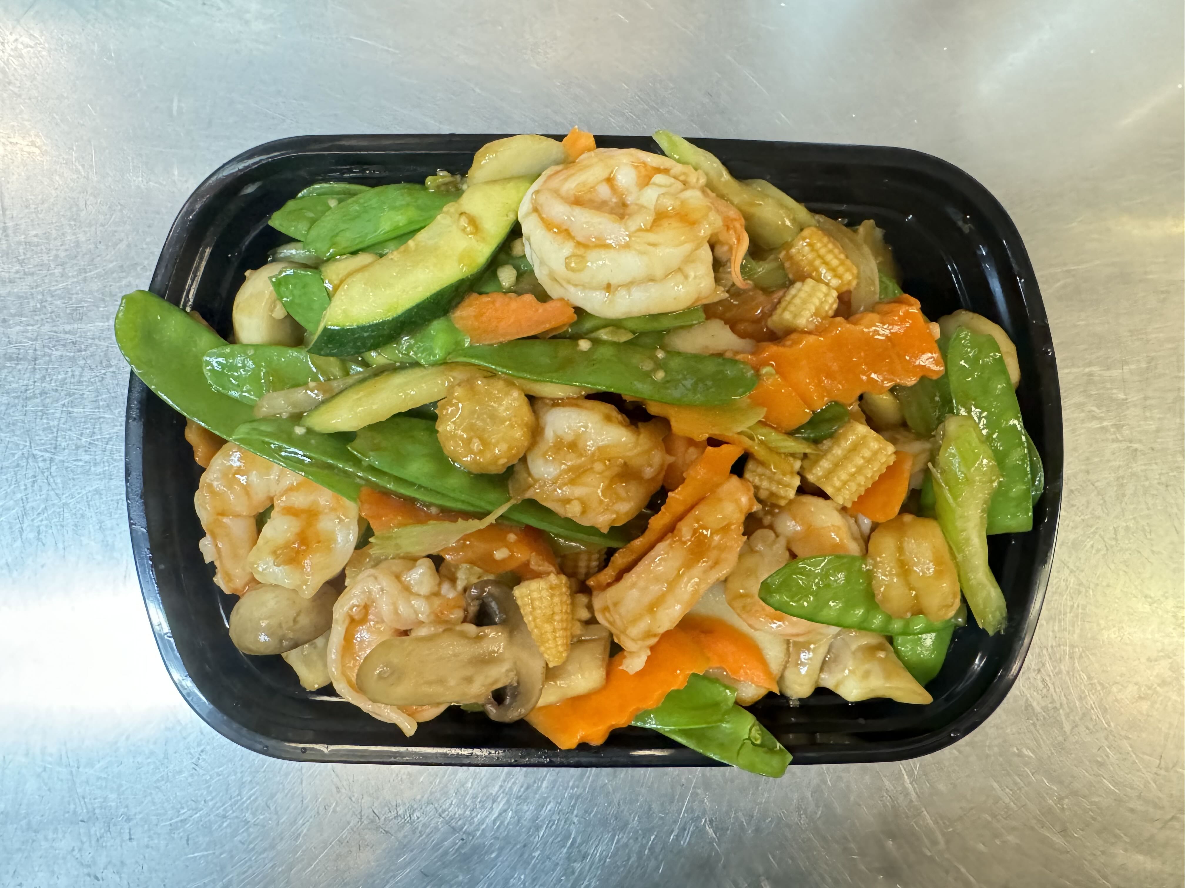 Shrimp with Snow Peas