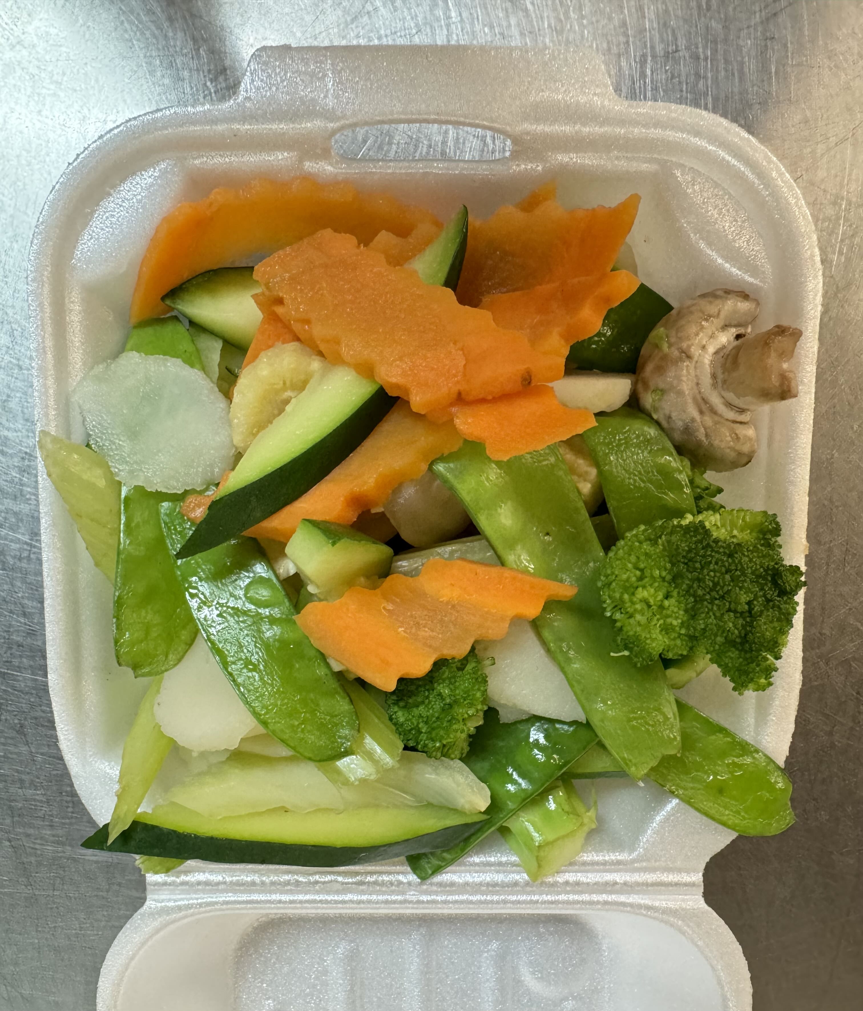 Homemade Steamed Vegetable