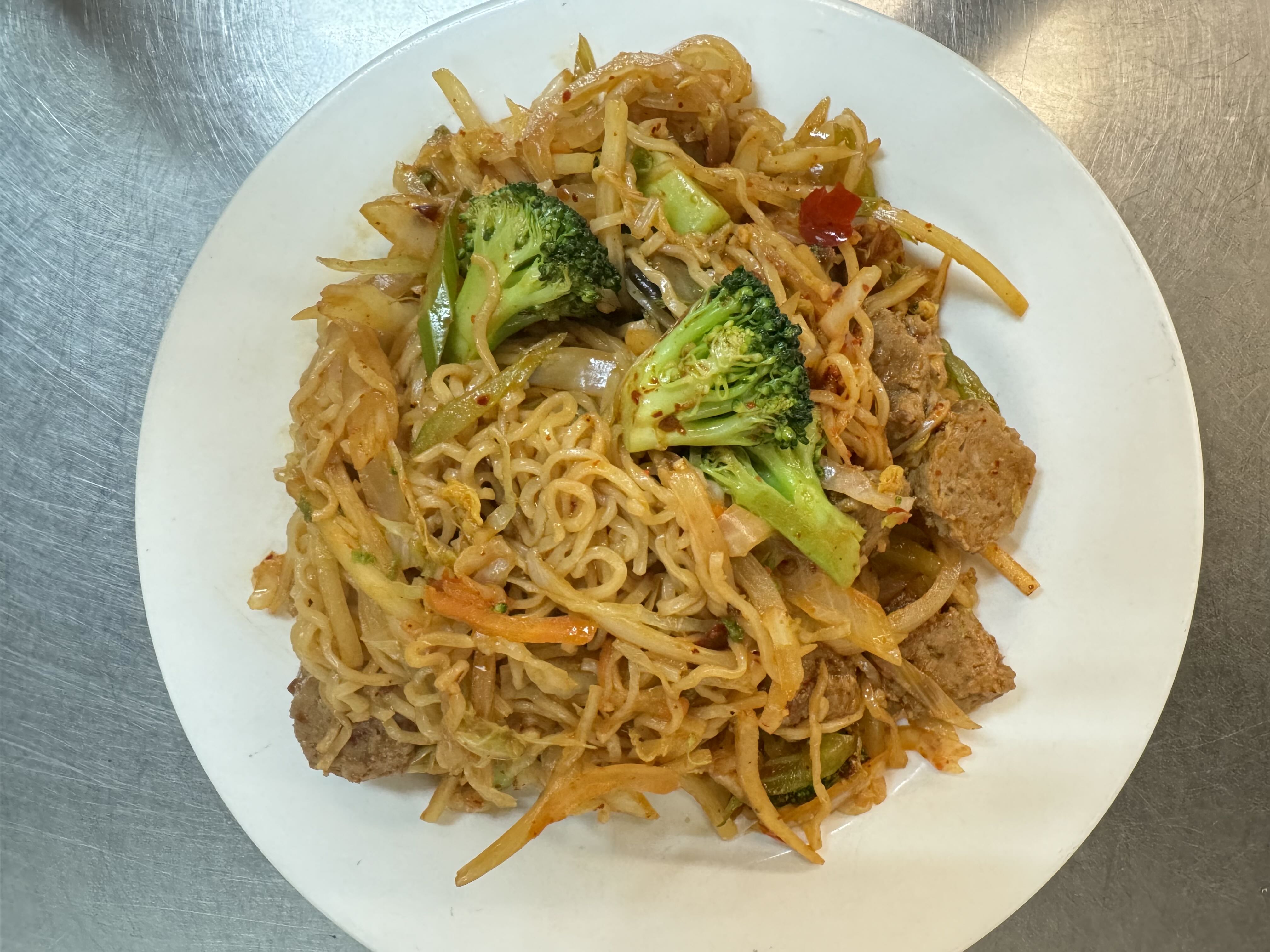 Spicy Stir-fried Ramen