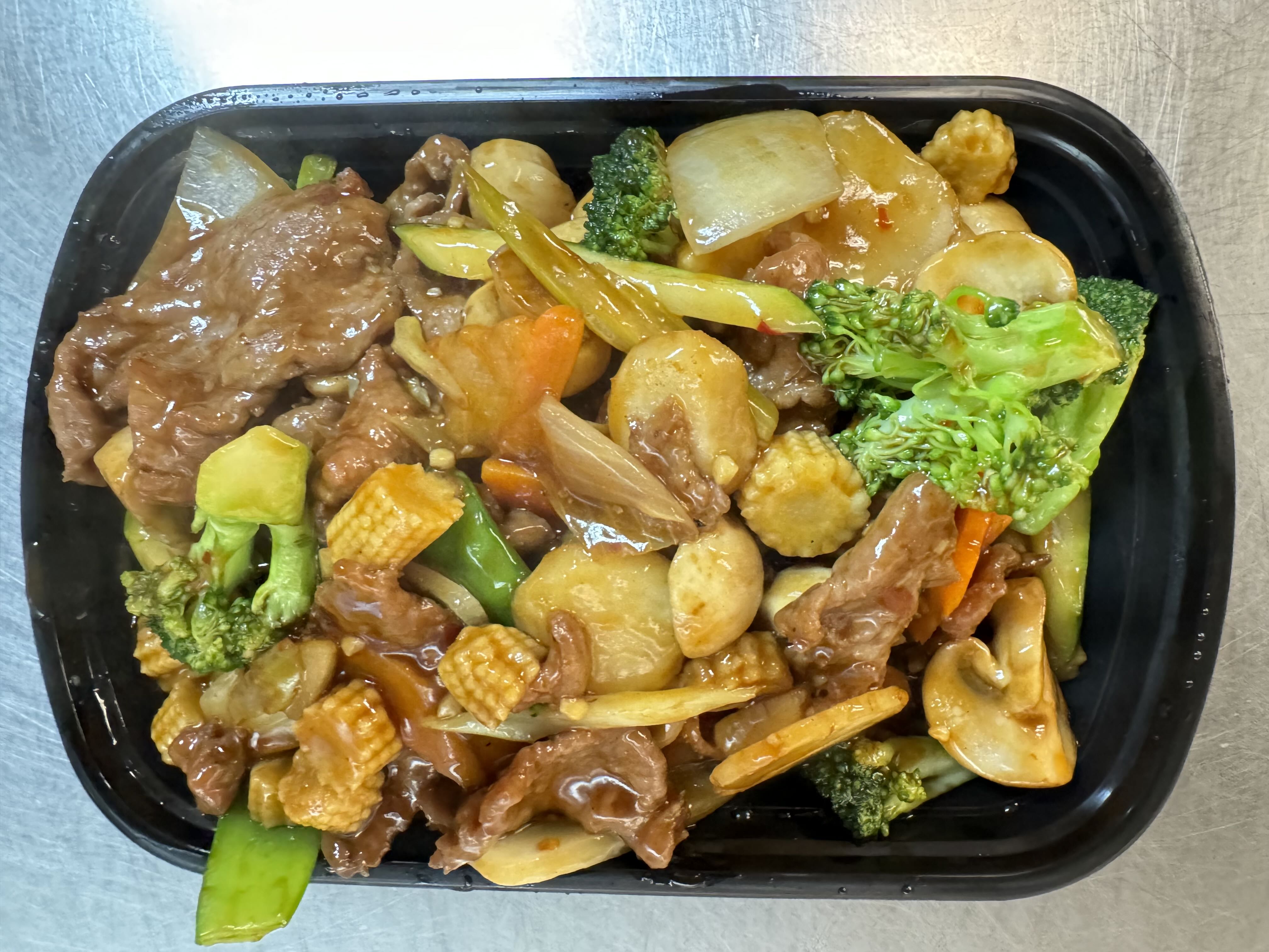 Beef with Hot Garlic Sauce
