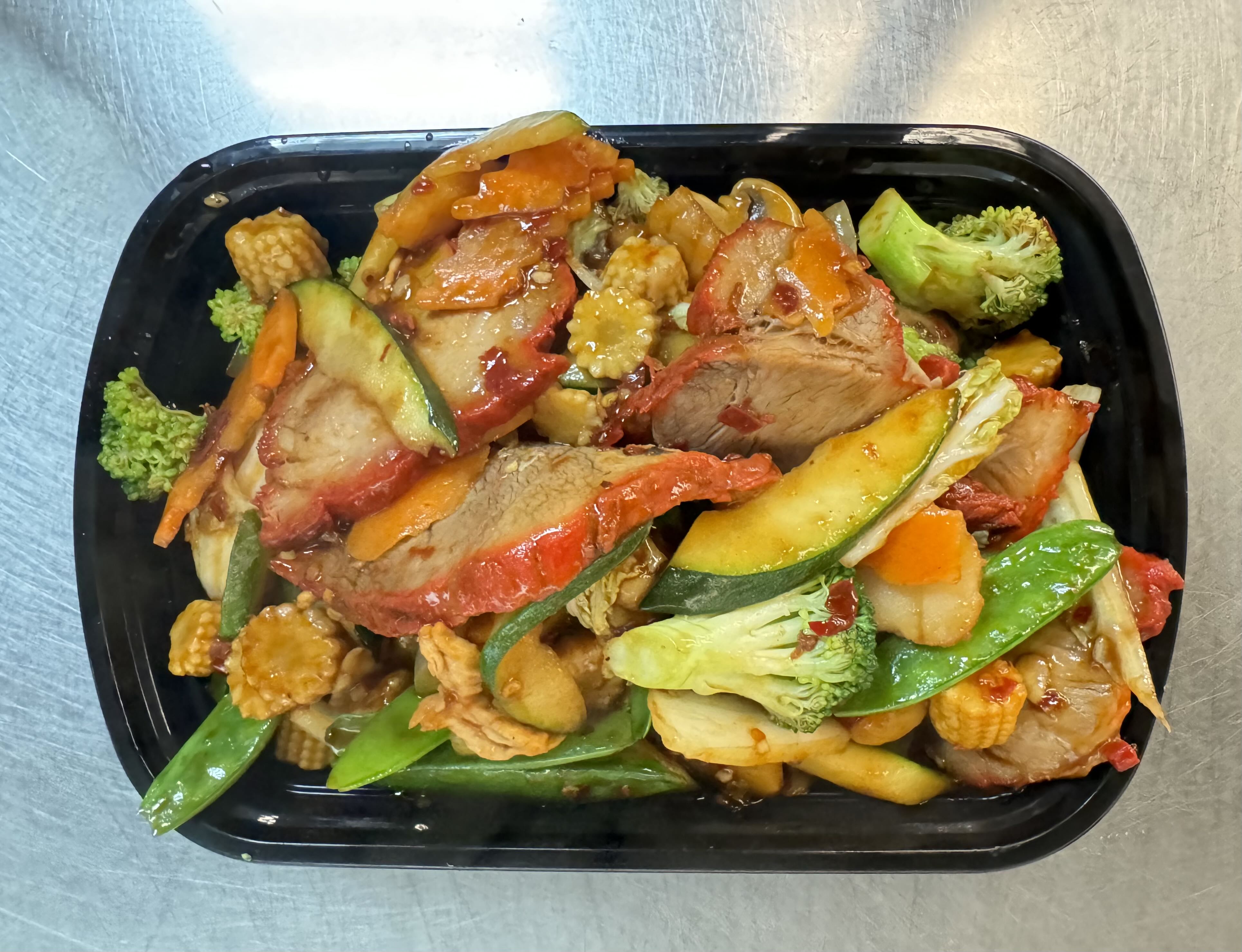 Pork with Hot Garlic Sauce