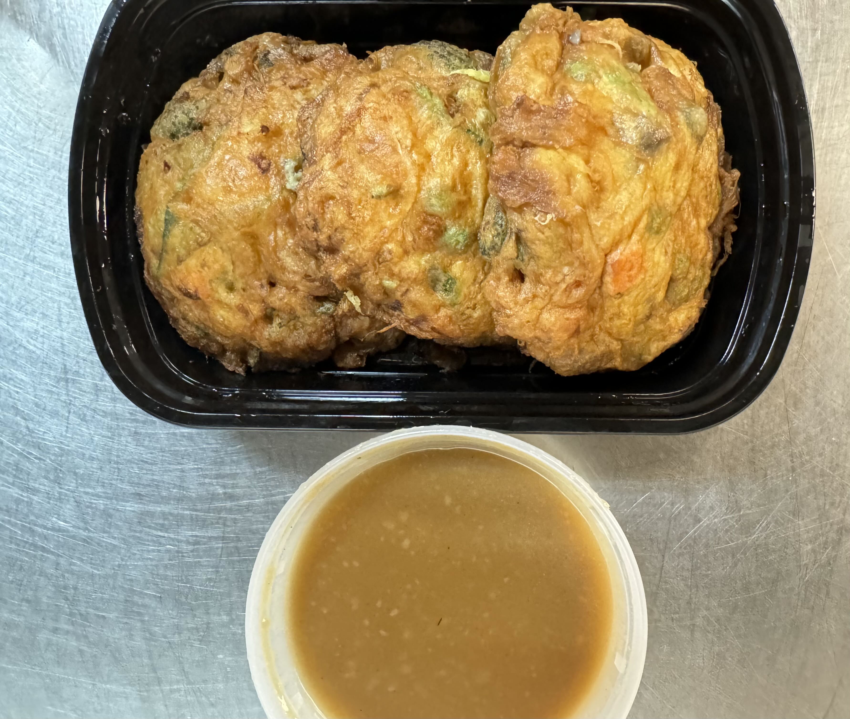 Vegetable Egg Foo Young