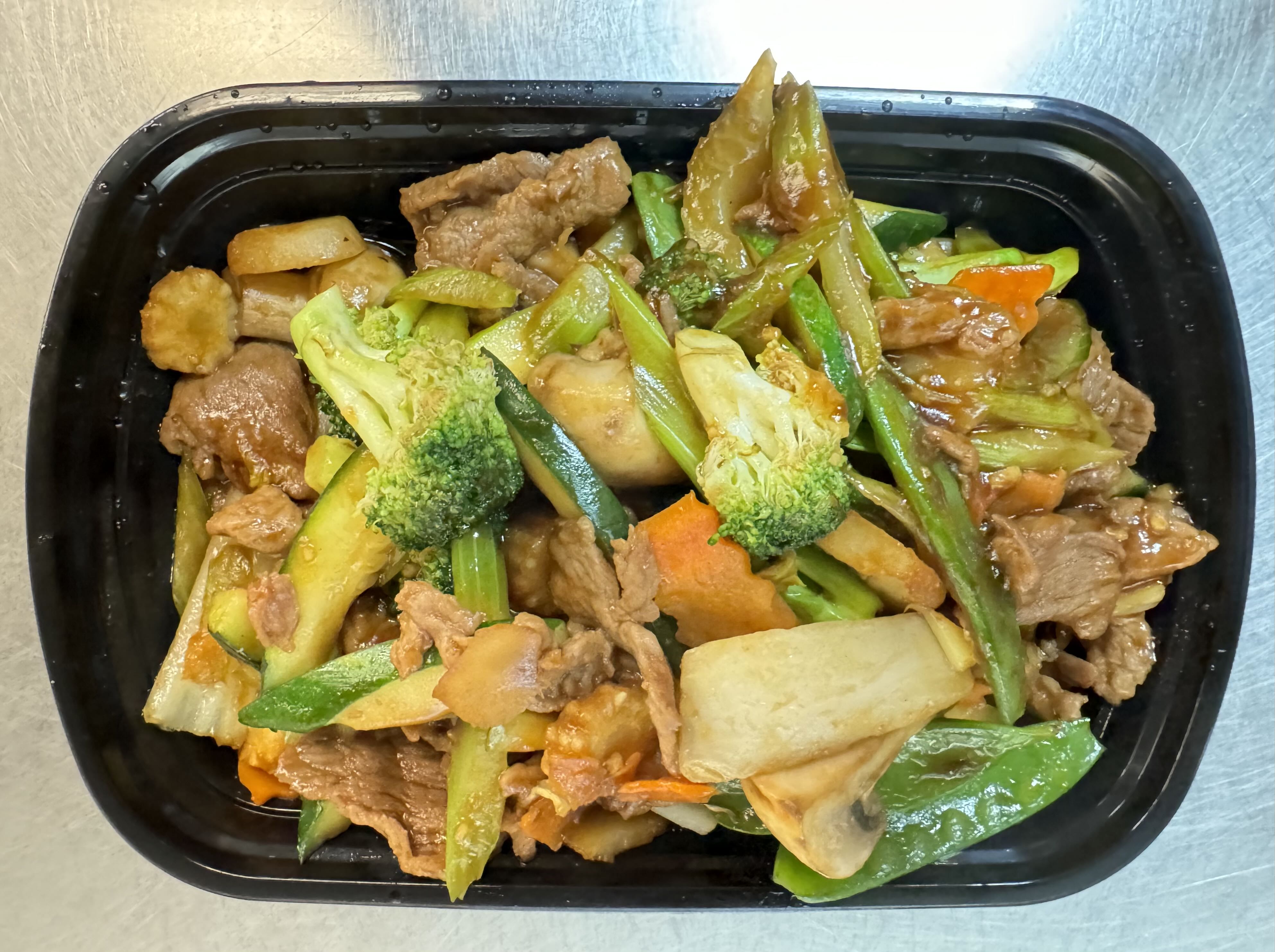 Beef with Mixed Vegetables