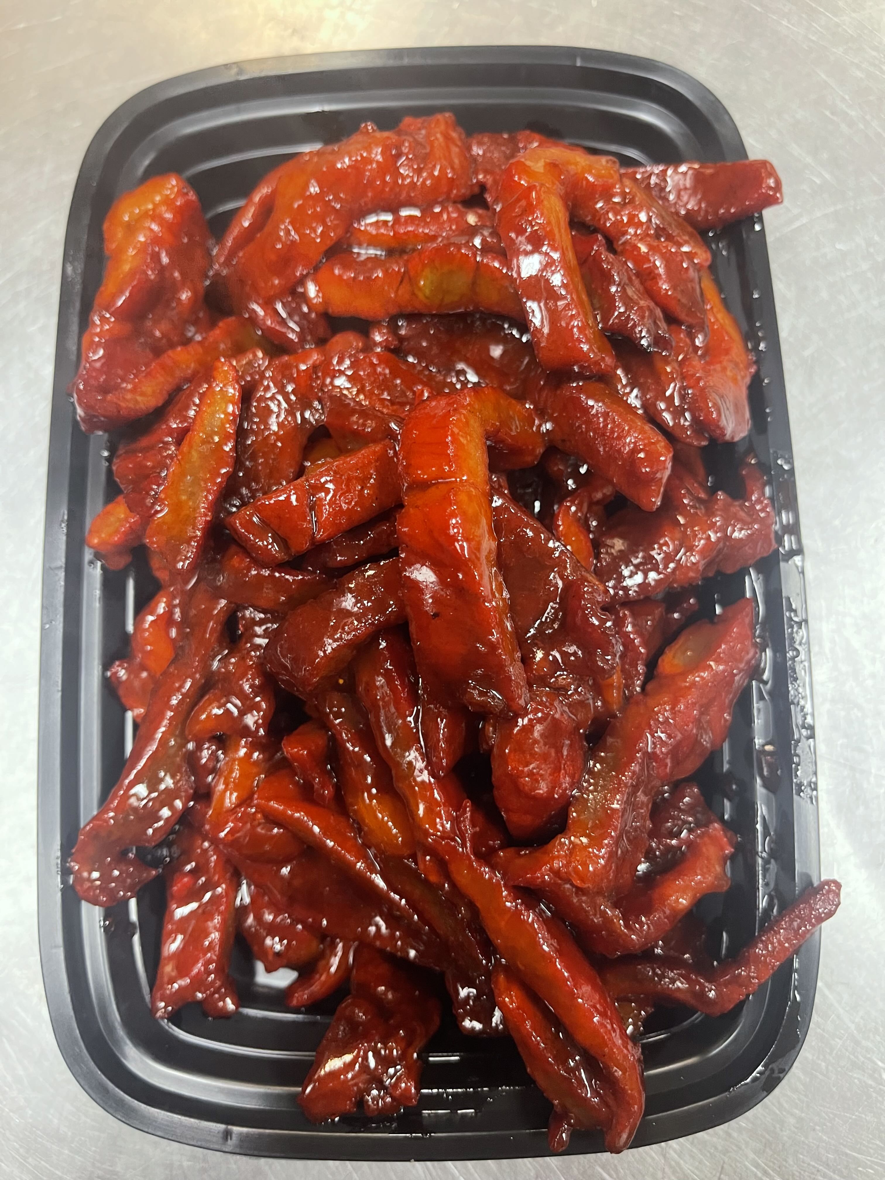 6. Boneless Bar-B-Q Ribs
