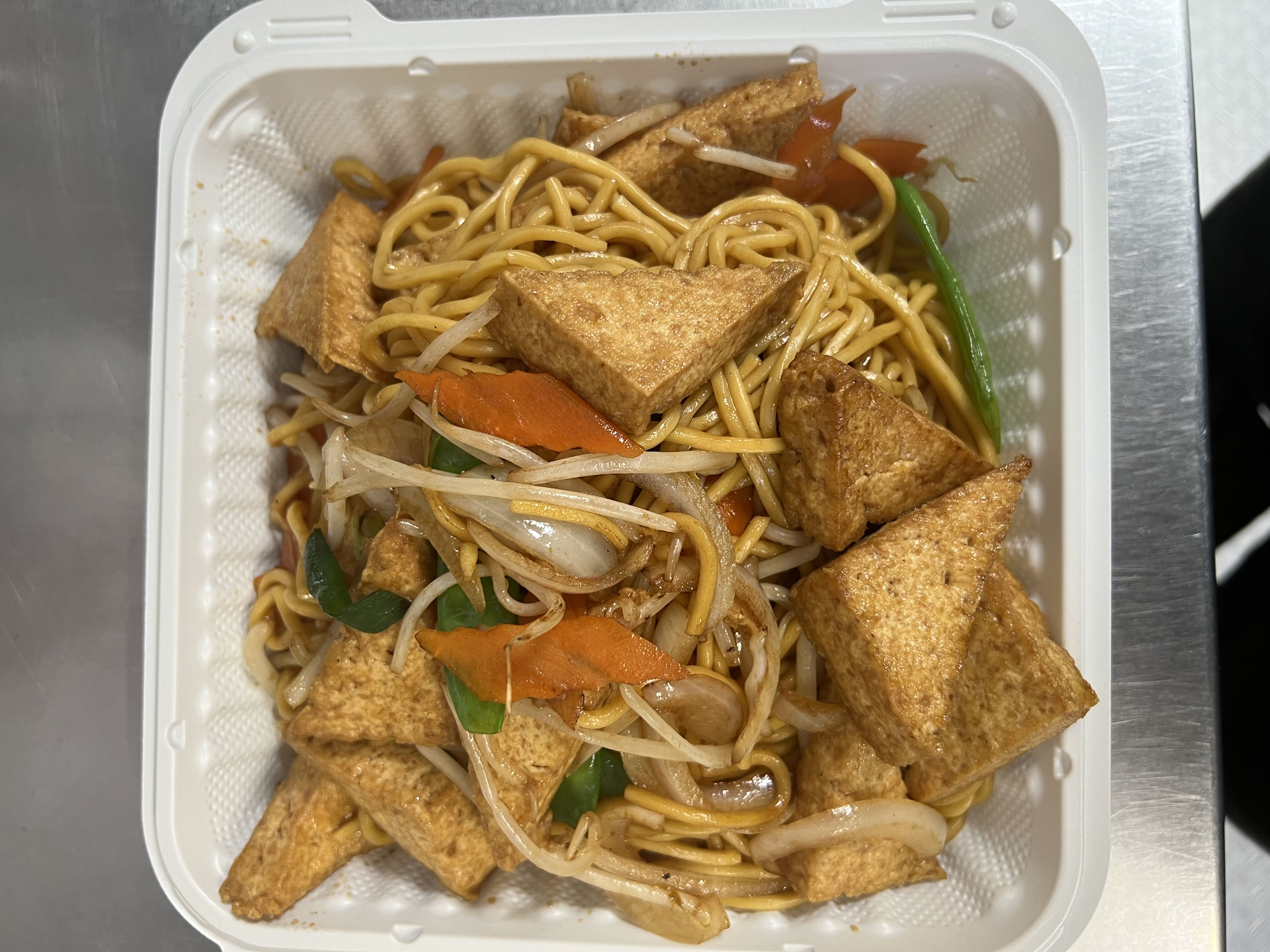 2.Fried Tofu Lo Mein Noodle