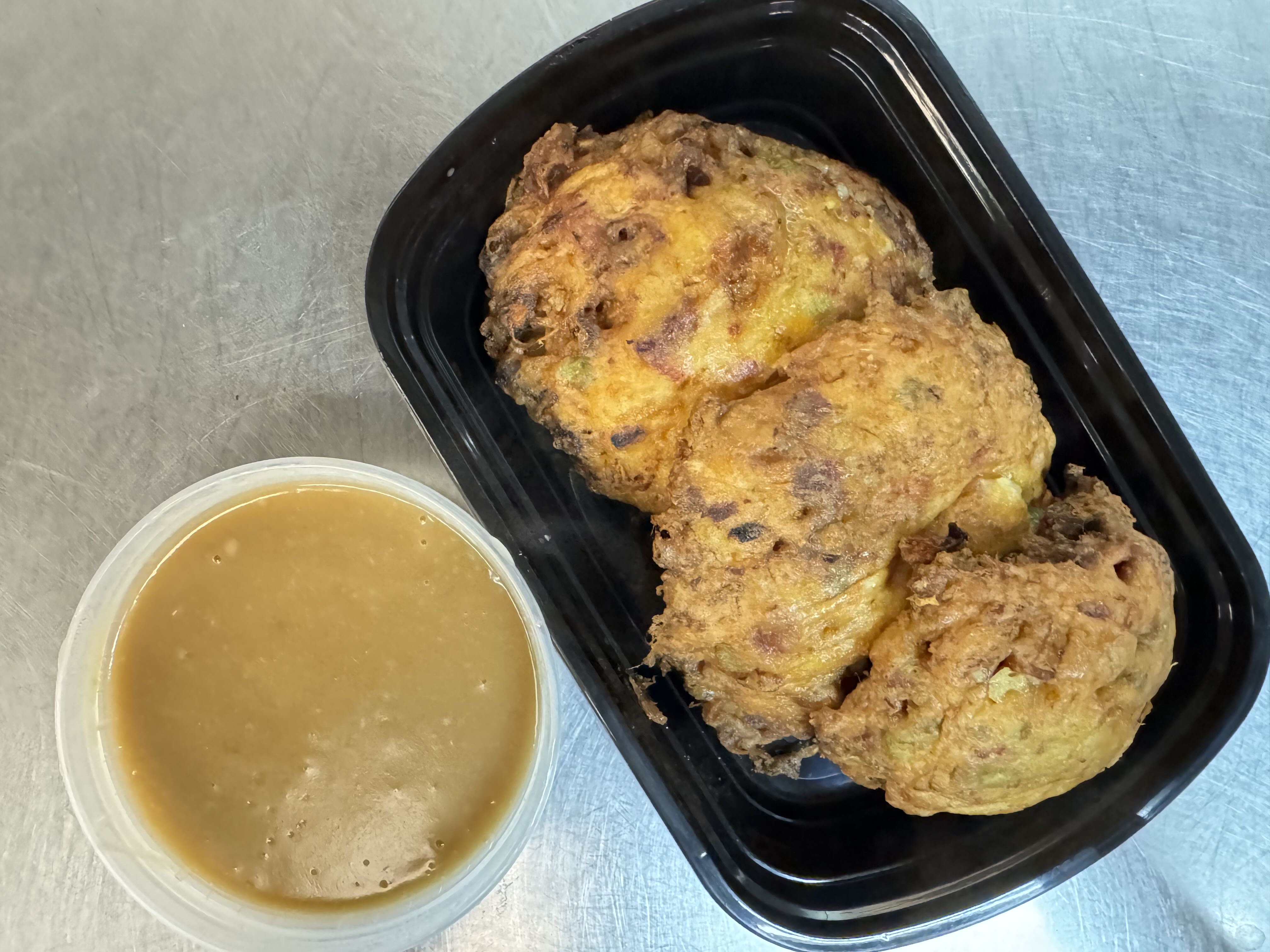 Roast Pork Egg Foo Young