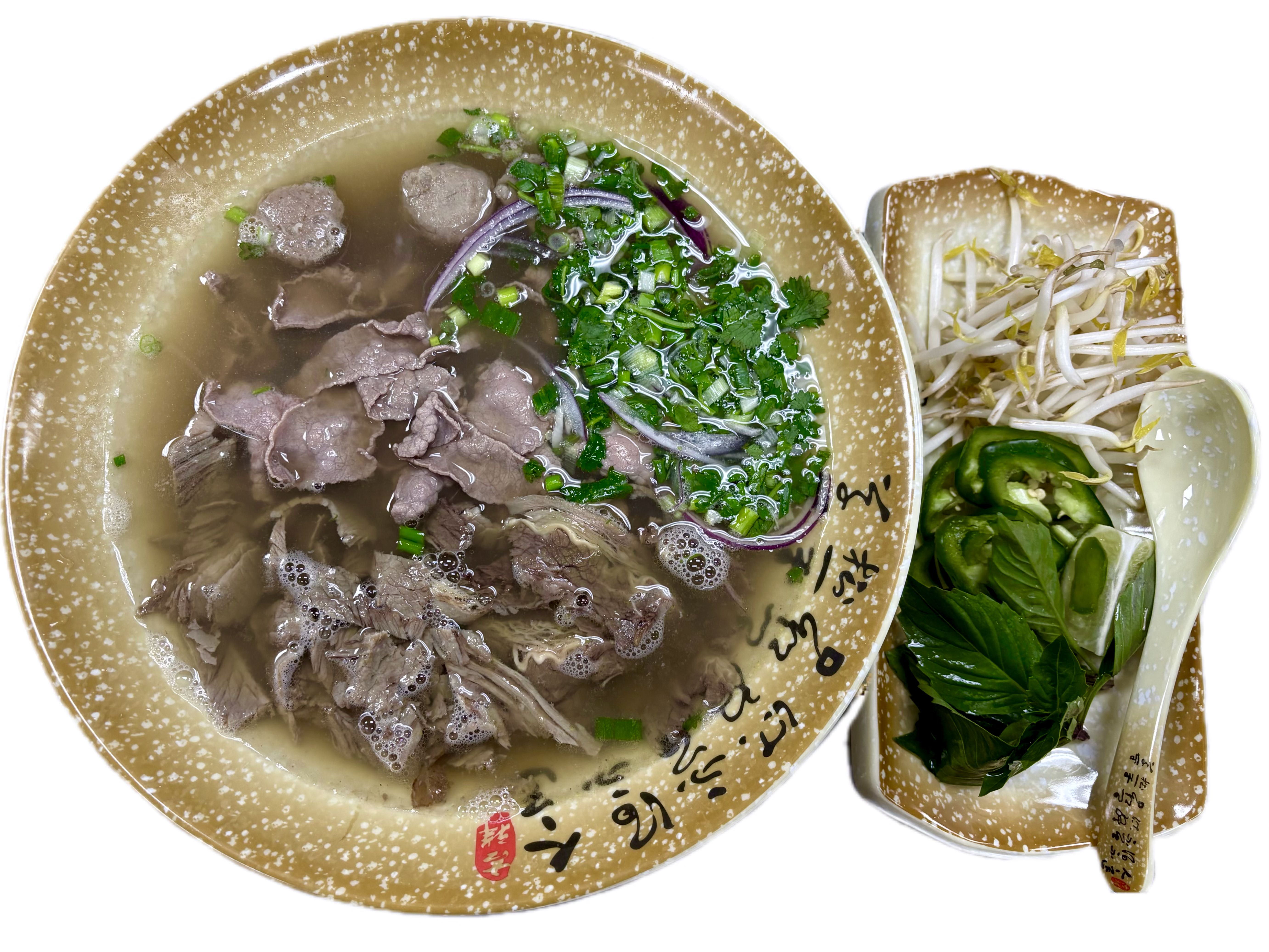 B27.*House Specials Noodle with Beef broth