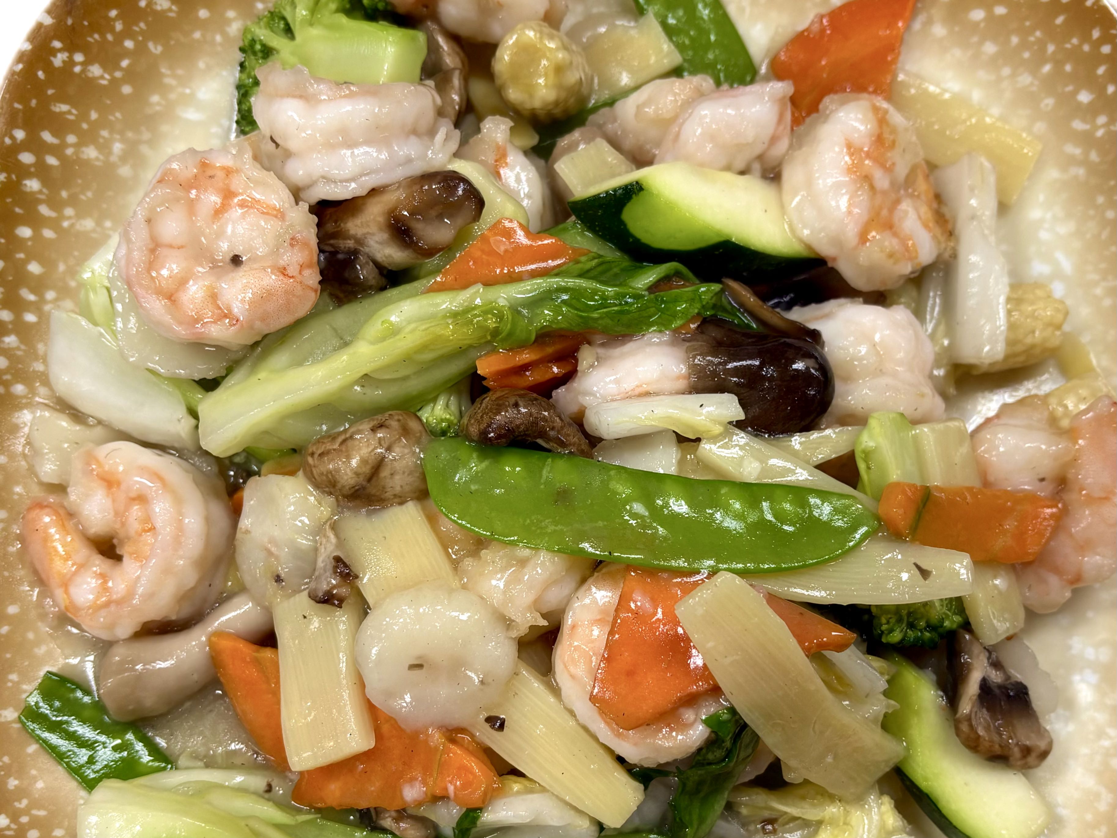 C12. Shrimp with Mixed Vegetable