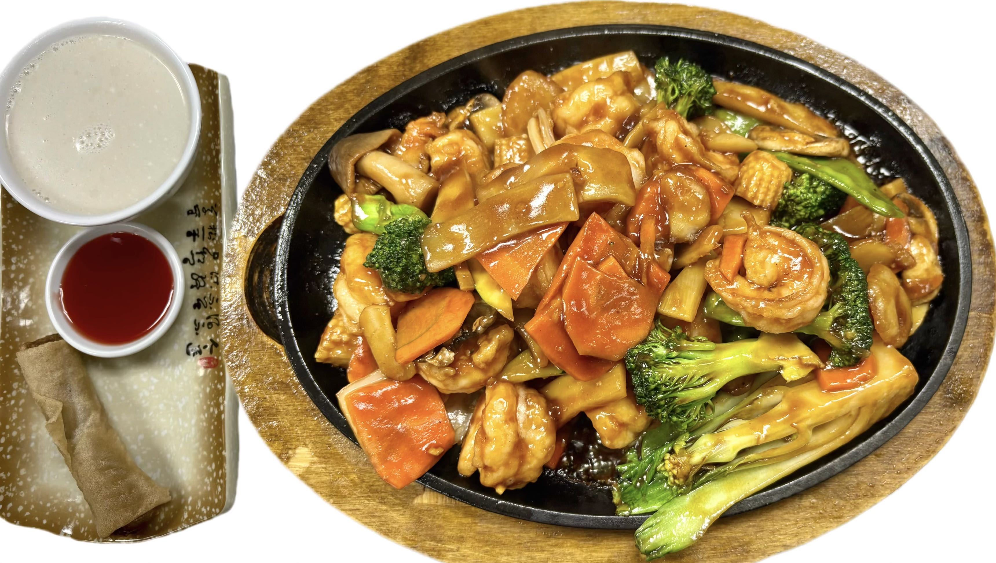 A34.Mixed Vegetables With Shrimp or Combo