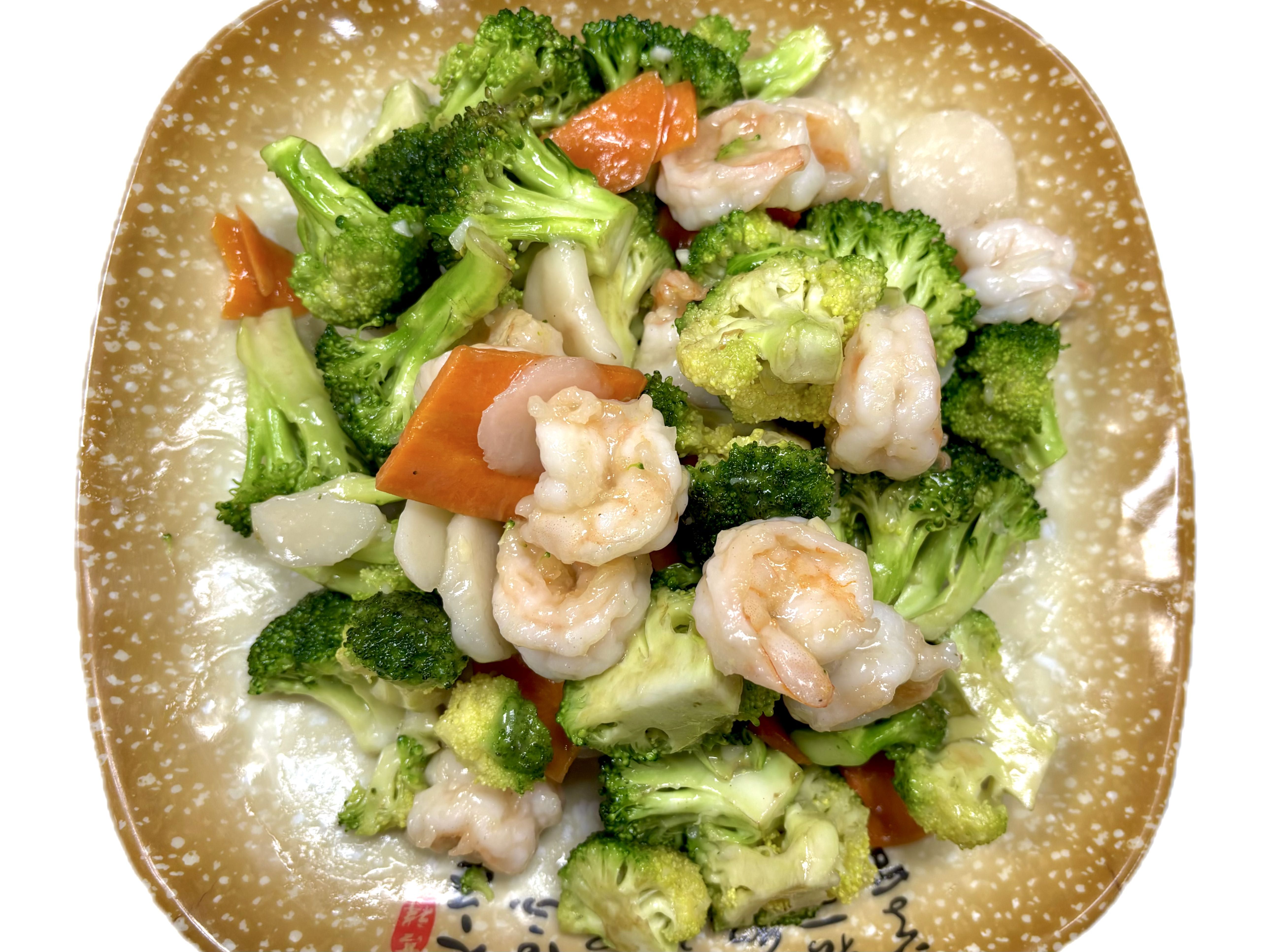 C10. Shrimp with Broccoli